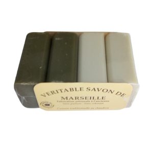 savon marseille huile olive vegetale 100g lot de 4