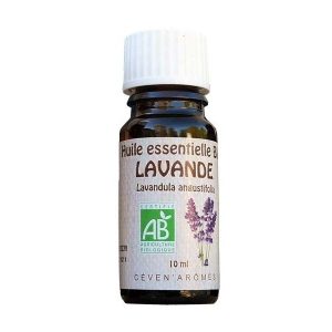 flacon 10ml huile essentielle bio lavande