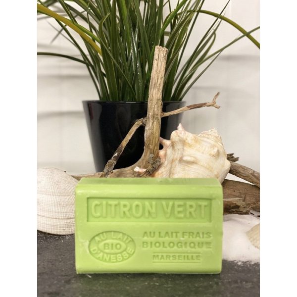 savon 125gr au lait frais d anesse bio citron vert