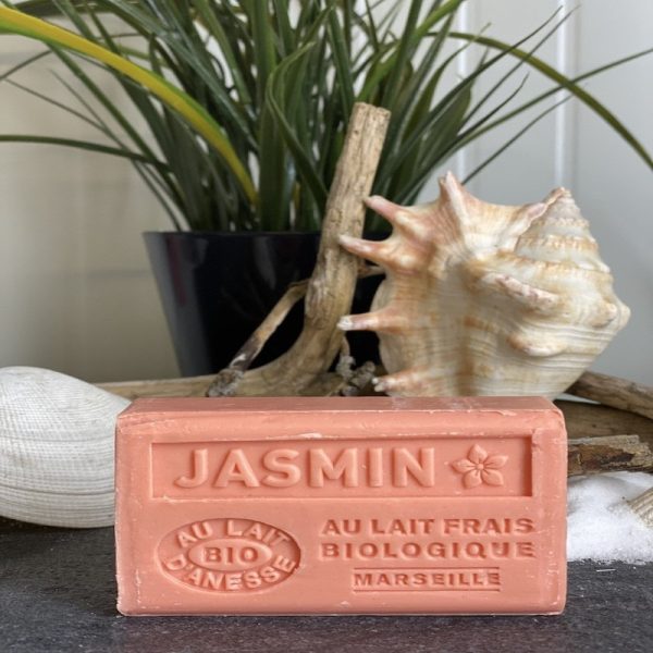 savon 125gr au lait frais d anesse bio jasmin