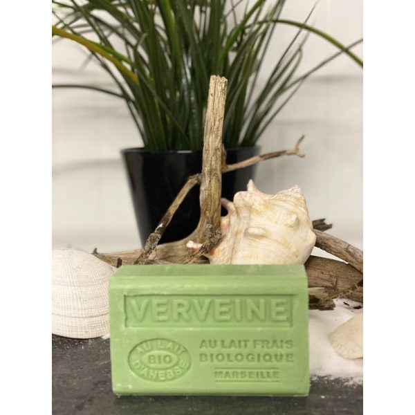 savon 125gr au lait frais d anesse bio verveine