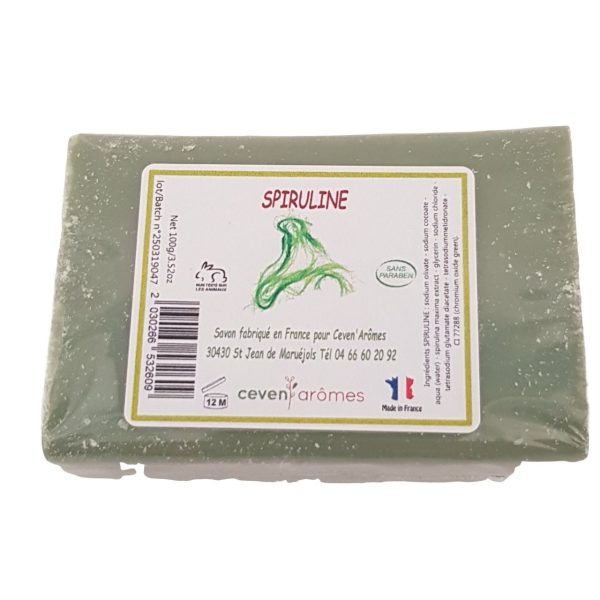 savon a la spiruline 100g ceven aromes douceur des sens jpg