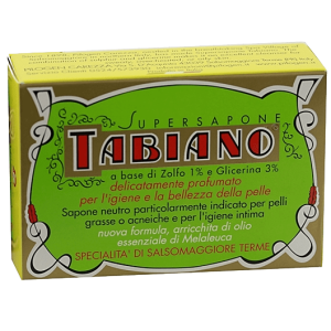 savon bio soufre 125gr tabiano douceur des sens