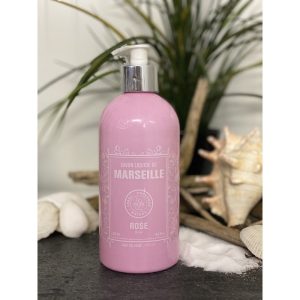 savon liquide de marseille rose