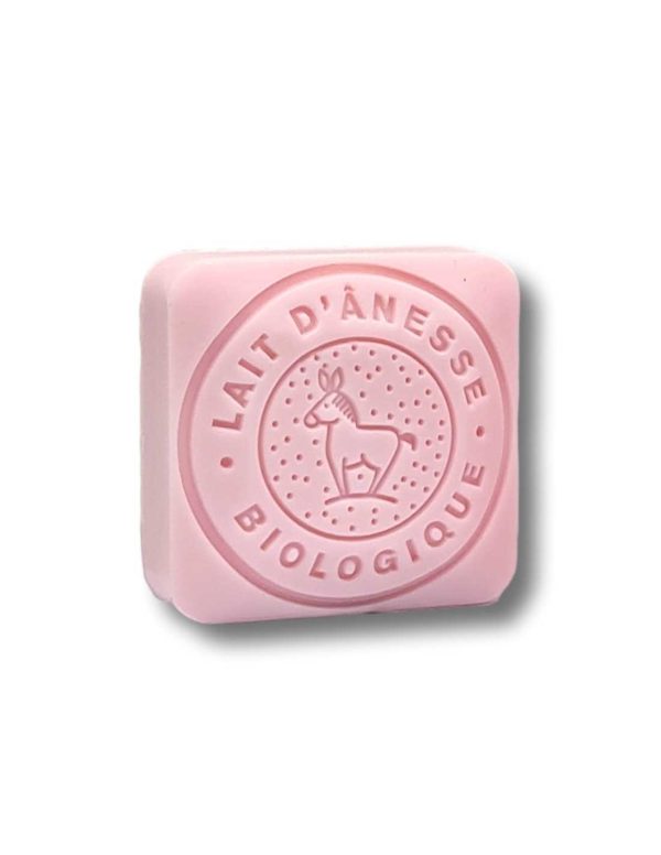 savon rose au lait d anesse bio 110g