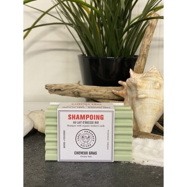 shampoing solide pour cheveux gras 140gr