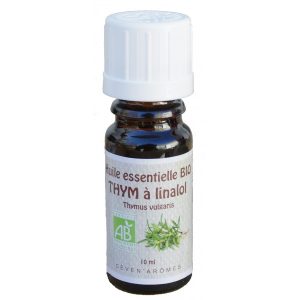 thym a linalol 10ml huile essentielle bio